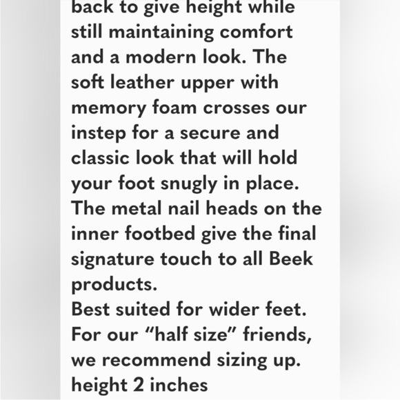 Beek Rhea Crisscross Platform Slide Sandal POPPY 
Size 9 - Picture 6 of 6